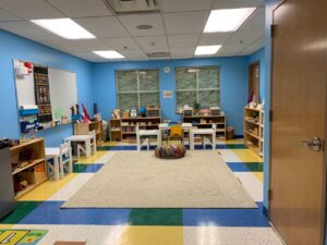 Yellow Acorn Montessori view classroom