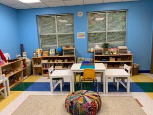 Yellow Acorn Montessori view classroom